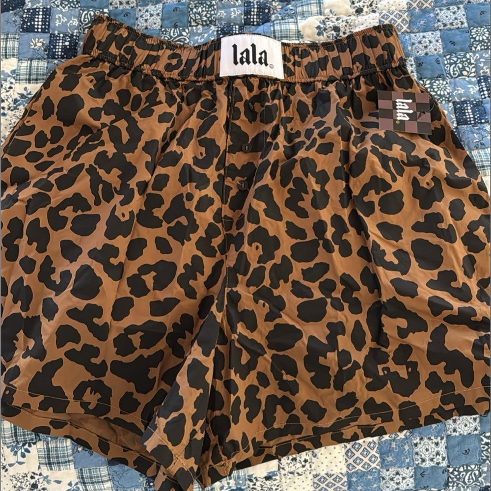 Dressed in Lala Leopard Print Boxers